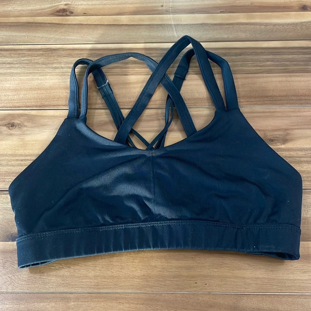 Black champion sports bra